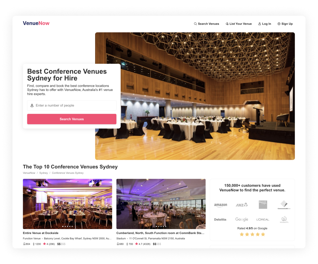 Top 10 Conference Venues